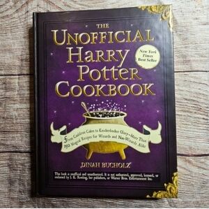 The Unofficial Harry Potter cookbook Dinah Bucholz hardcover Cook book